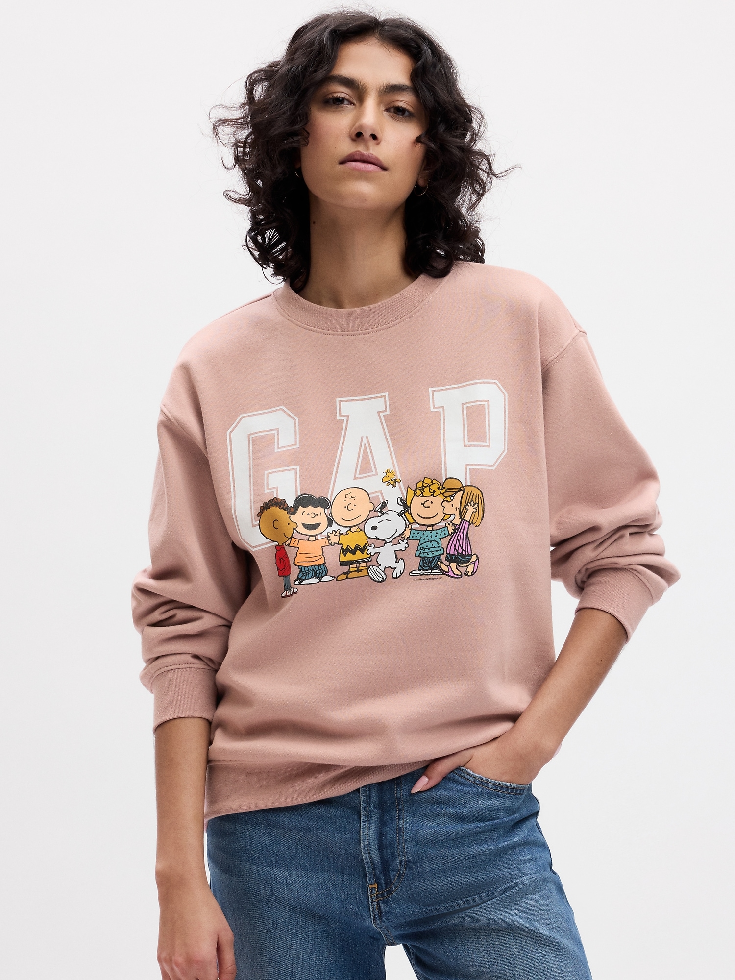 Peanuts Relaxed Logo Sweatshirt