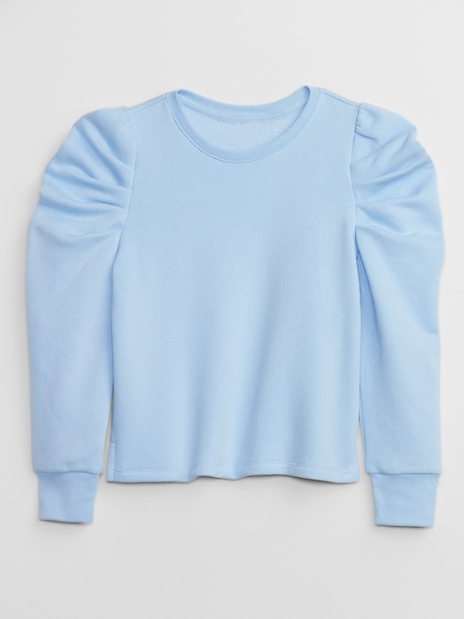 View large product image 1 of 1. Kids Puff Sleeve Sweatshirt