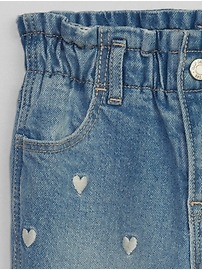 View large product image 5 of 7. babyGap Paperbag Mom Jeans