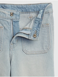 View large product image 7 of 11. Kids High Rise Wide-Leg Jeans with Washwell