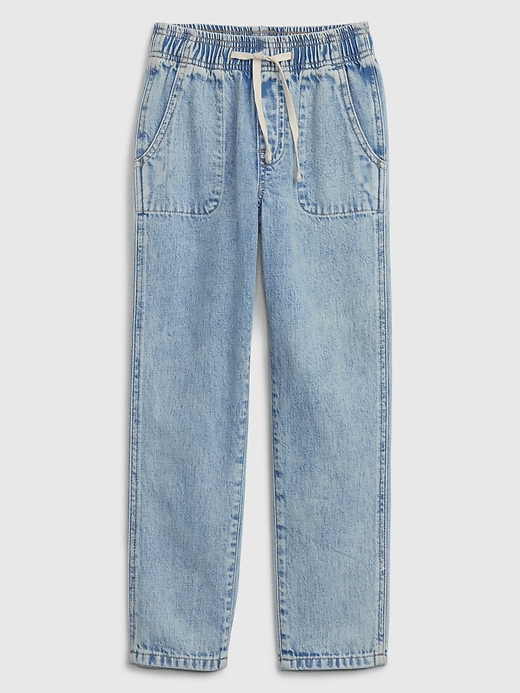 Image number 1 showing, Kids Easy Pull-On Jeans