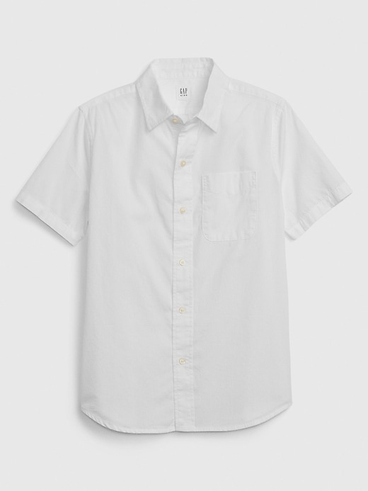 Image number 2 showing, Kids Poplin Shirt