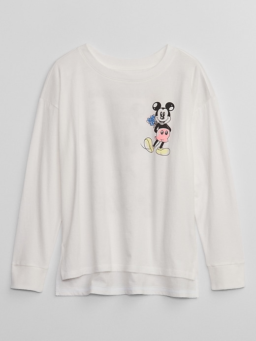 Image number 1 showing, GapKids &#124 Disney Mickey Mouse Oversized Graphic T-Shirt
