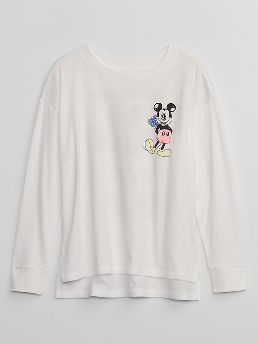 Image number 1 showing, GapKids &#124 Disney Mickey Mouse Oversized Graphic T-Shirt