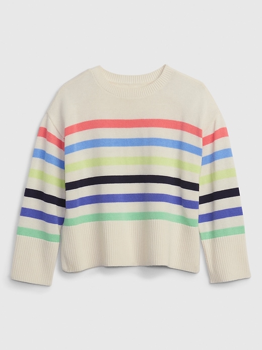 Image number 1 showing, Kids 24/7 Stripe Crewneck Sweater