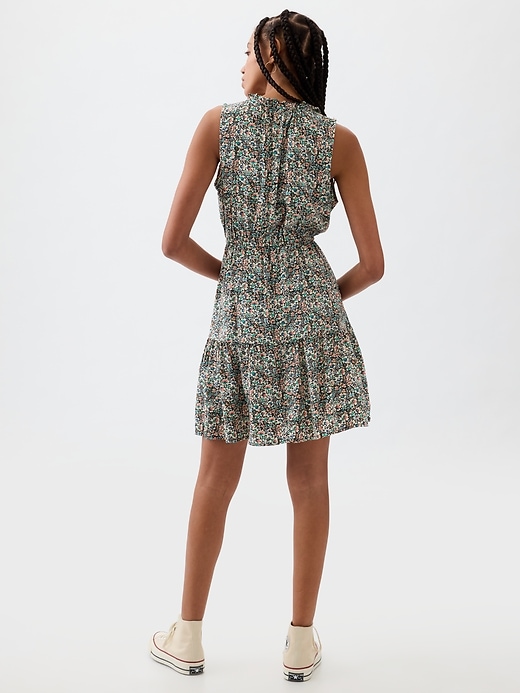 Image number 2 showing, Sleeveless Splitneck Mini Dress