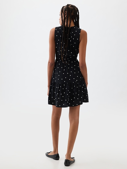 Sleeveless Splitneck Mini Dress | Gap Factory