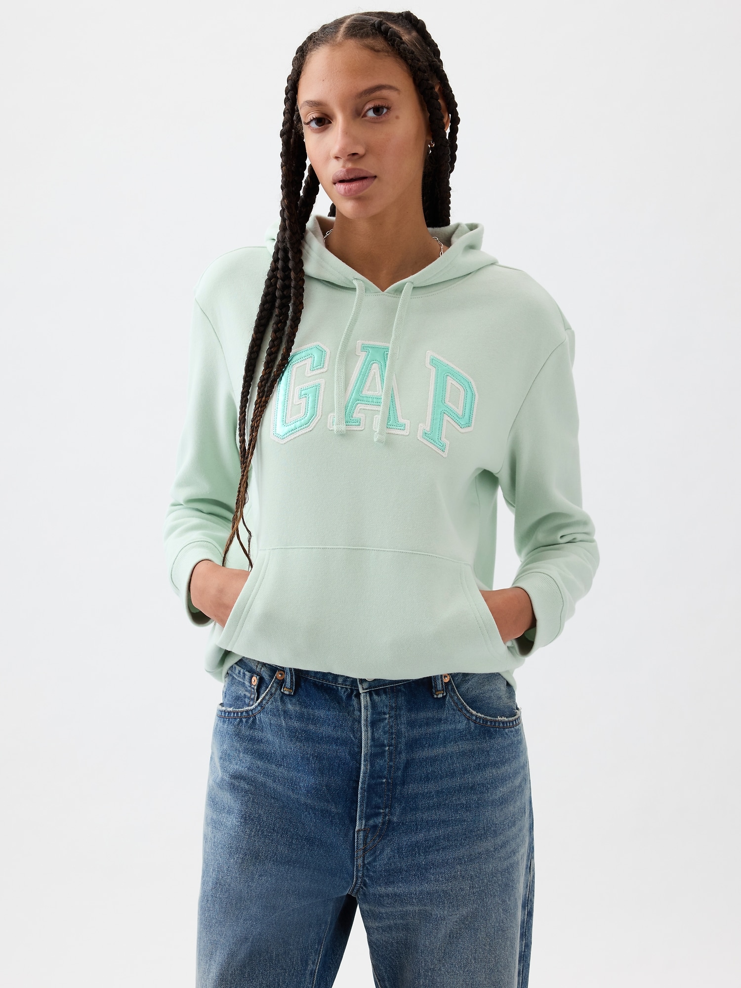 GAP LOGO HOOD.