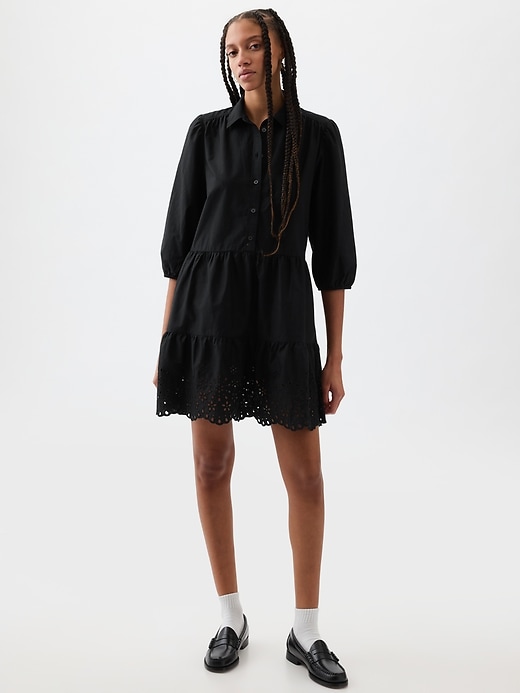 Image number 1 showing, Tiered Shirtdress