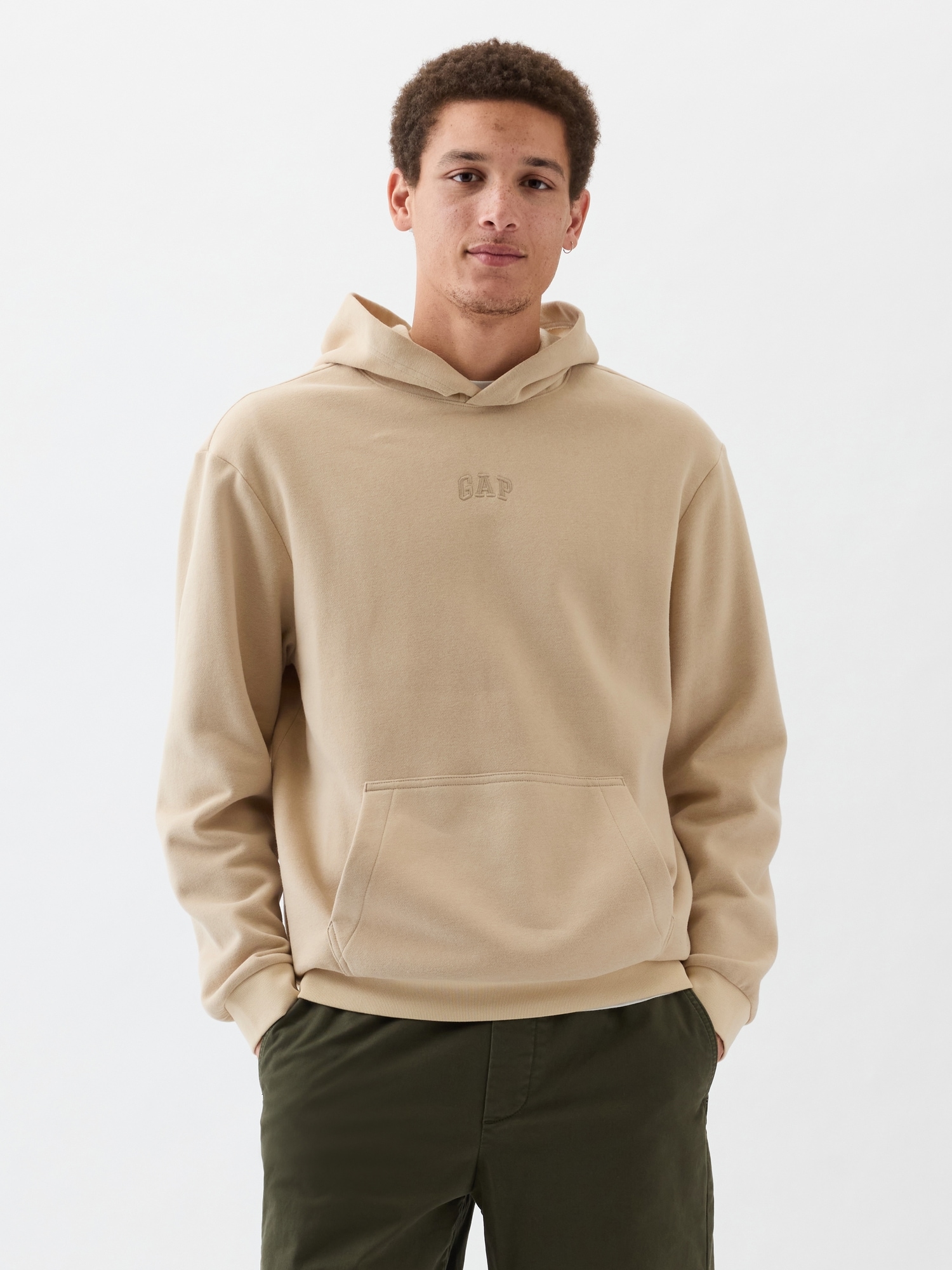 Relaxed Vintage Soft Gap Logo Hoodie