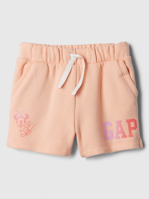Image number 1 showing, babyGap &#124 Disney Logo Pull-On Shorts
