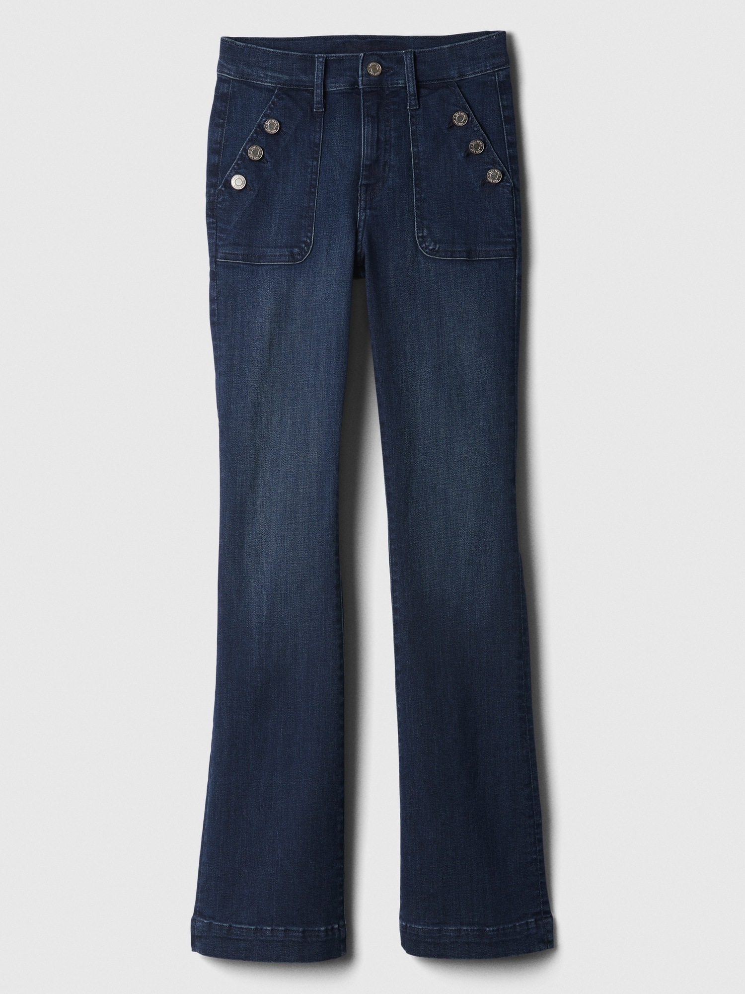 Mid Rise Baby Boot Jeans with Washwell Gap Factory