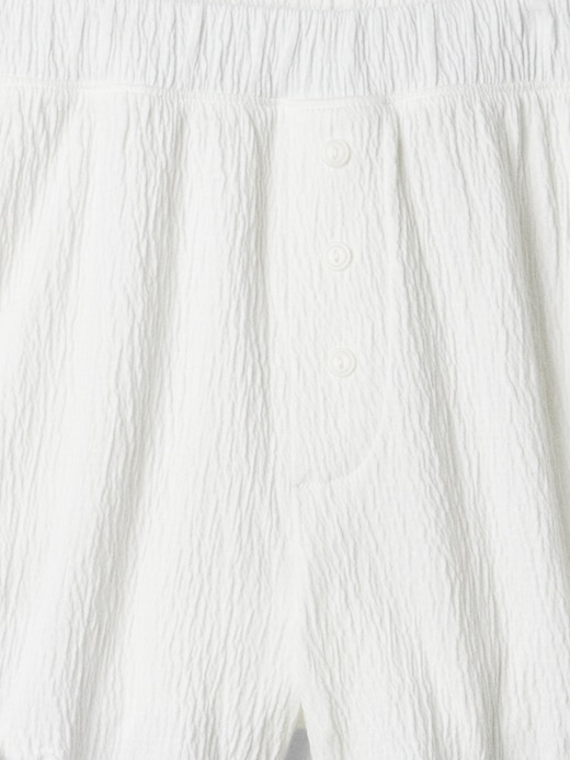 Image number 4 showing, Crinkle Cotton PJ Shorts