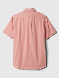 View large product image 4 of 4. Kids Poplin Shirt