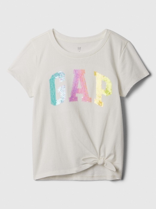 Image number 6 showing, Kids Gap Logo Knot-Tie T-Shirt