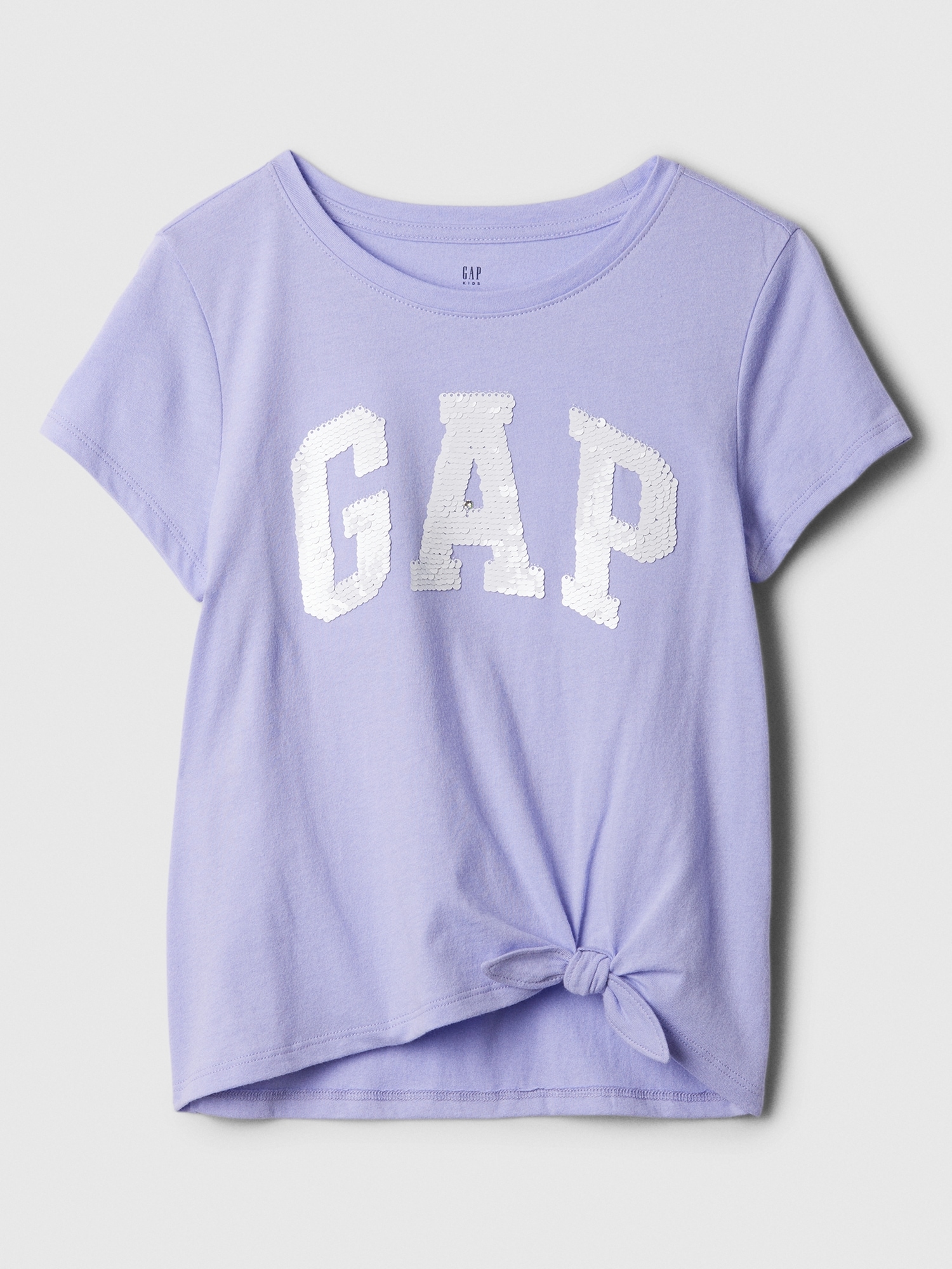 Kids Gap Logo Knot-Tie T-Shirt