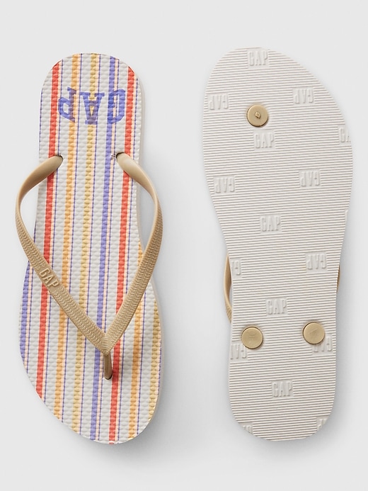 Image number 3 showing, Gap Logo Flip Flops