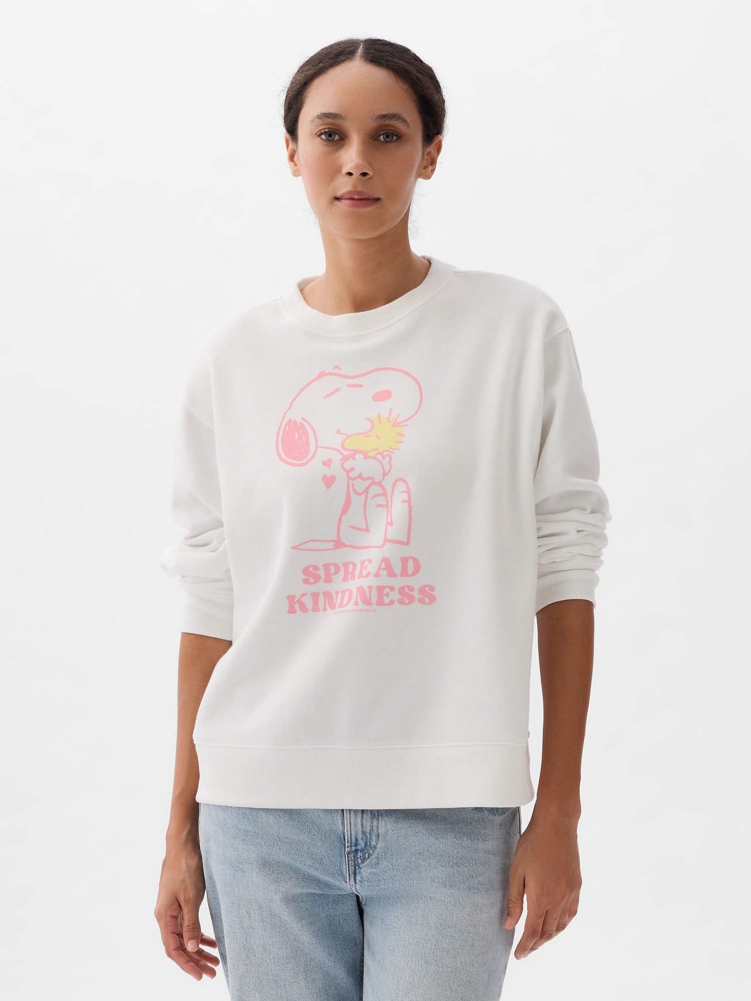 Relaxed Peanuts Graphic Sweatshirt