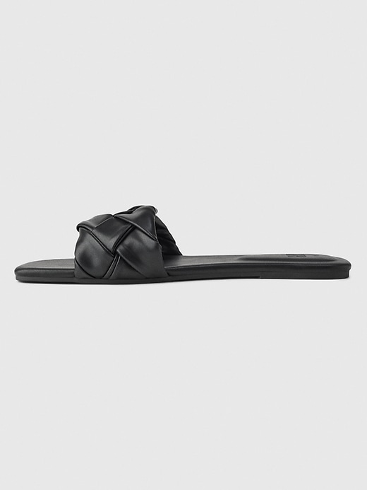 Image number 9 showing, Vegan-Leather Braided Sandals