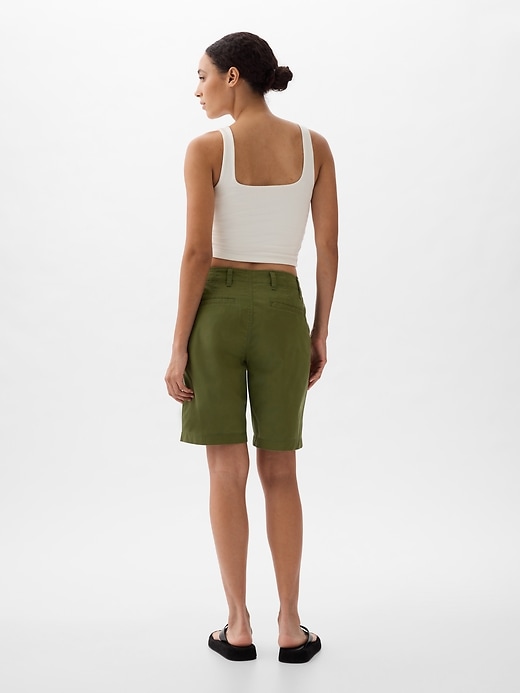Image number 2 showing, 9" Downtown Khaki Bermuda Shorts