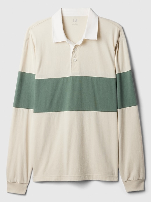 Image number 3 showing, Relaxed Rugby Polo Shirt