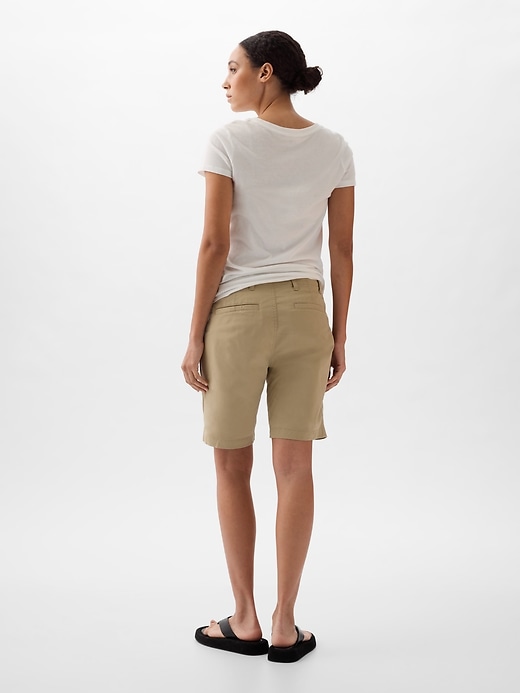 Image number 2 showing, 9" Downtown Khaki Bermuda Shorts