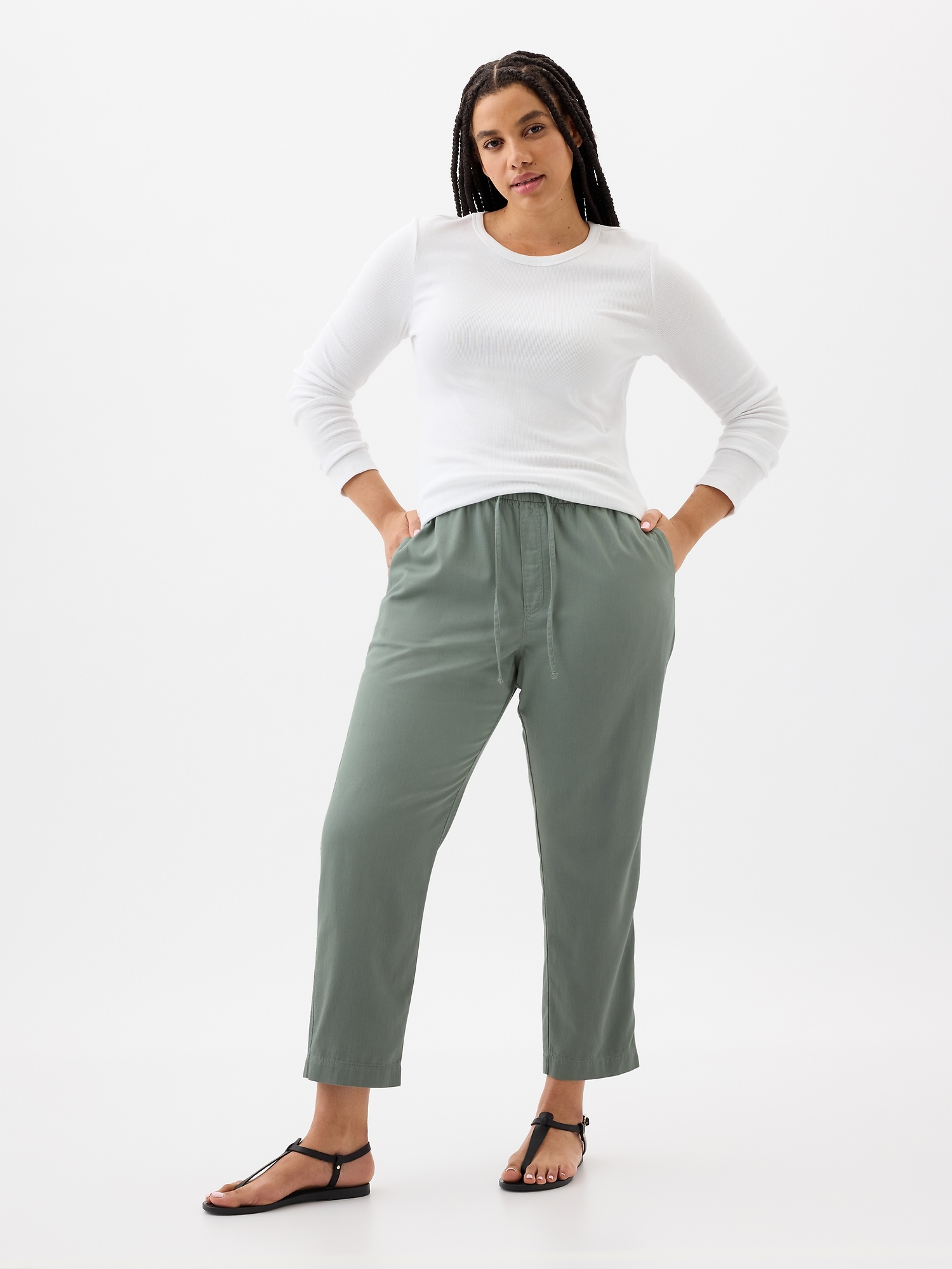 Twill Easy Pants | Gap Factory