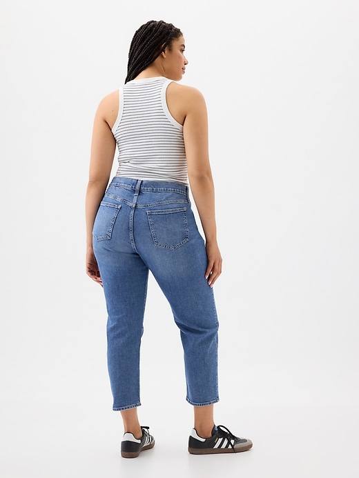 Image number 4 showing, Mid Rise Girlfriend Jeans