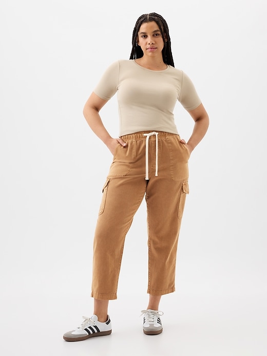 Image number 3 showing, Mid Rise Easy Cargo Pants