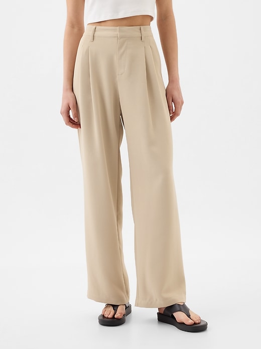 Image number 2 showing, Easy Crepe Trousers