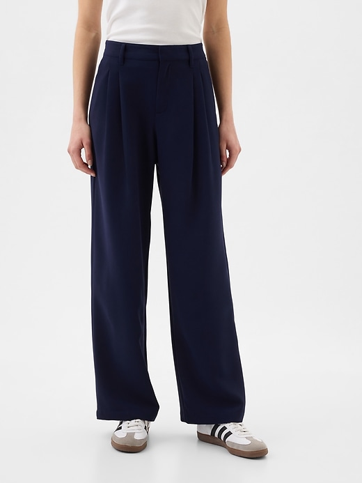 Image number 2 showing, Easy Crepe Trousers