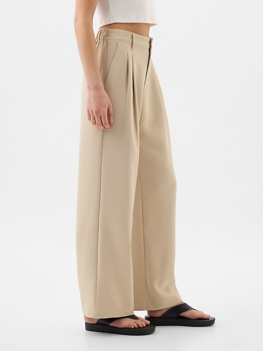Image number 3 showing, Easy Crepe Trousers