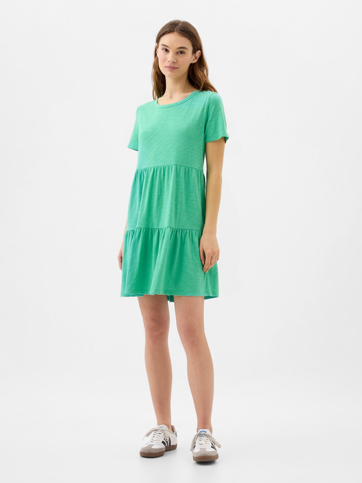 ForeverSoft Relaxed Tiered Mini Dress