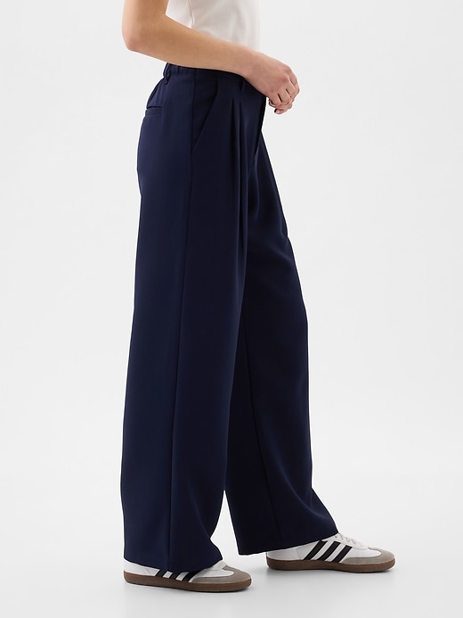 Image number 3 showing, Easy Crepe Trousers