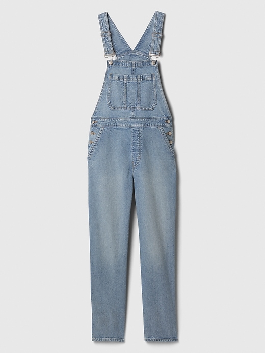 Image number 5 showing, Slouchy Denim Overalls