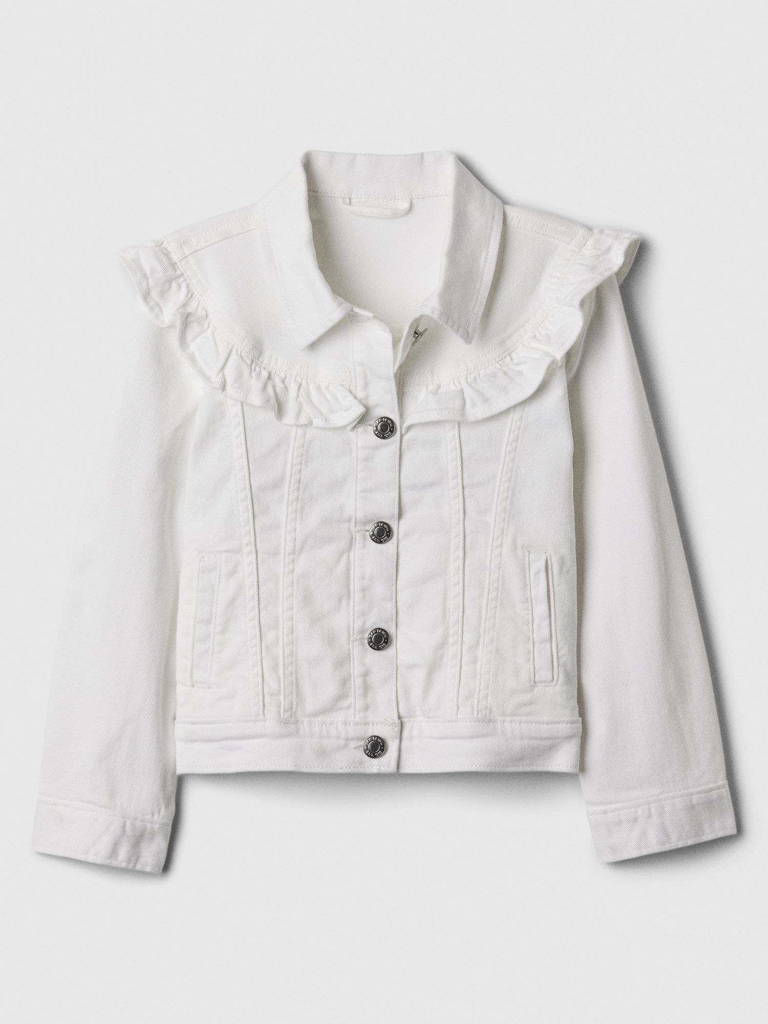 Kids Ruffle Icon Denim Jacket