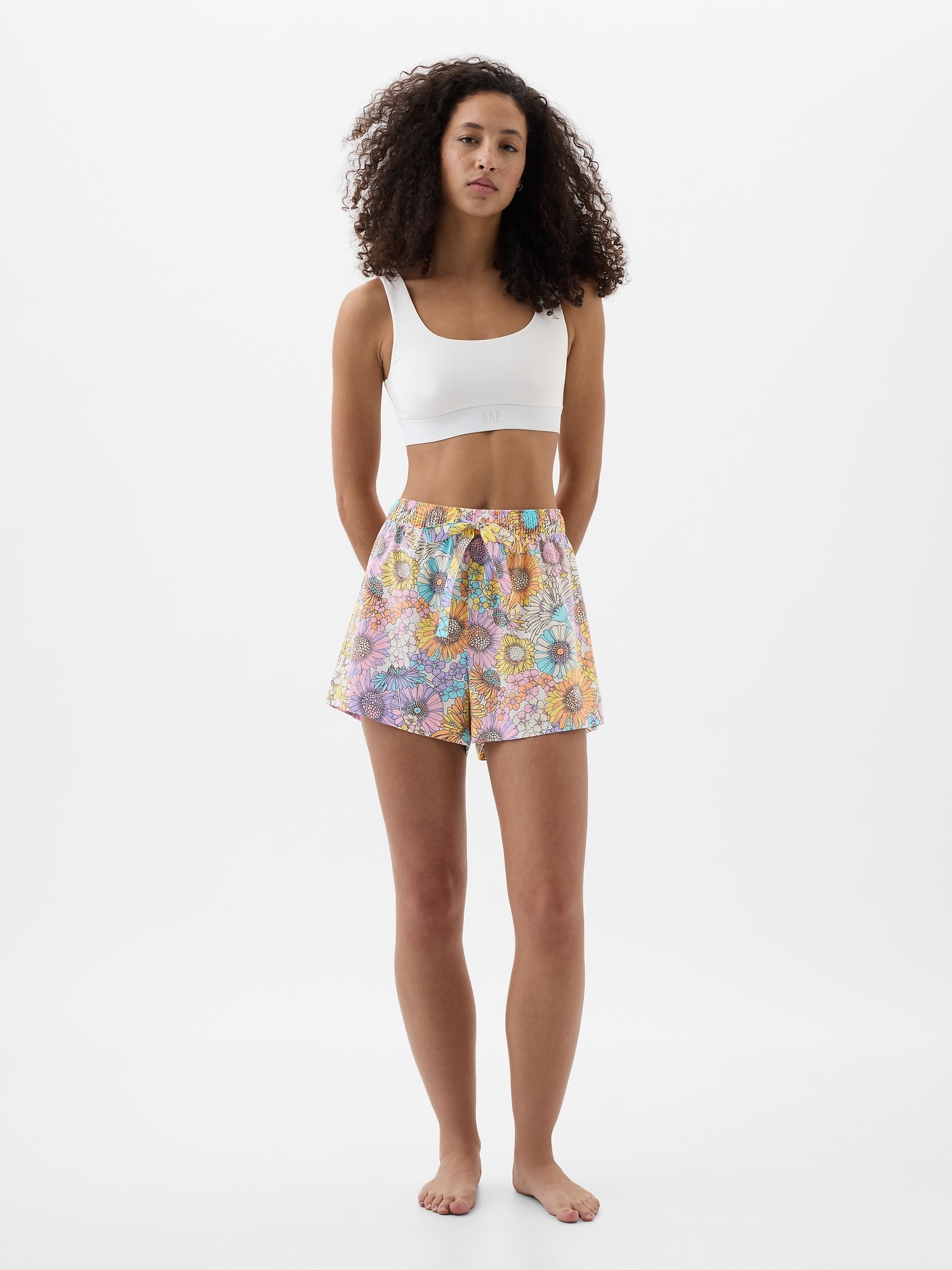 Poplin PJ Shorts