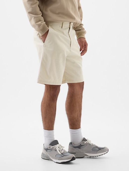 Image number 8 showing, 9" Essential Khaki Shorts