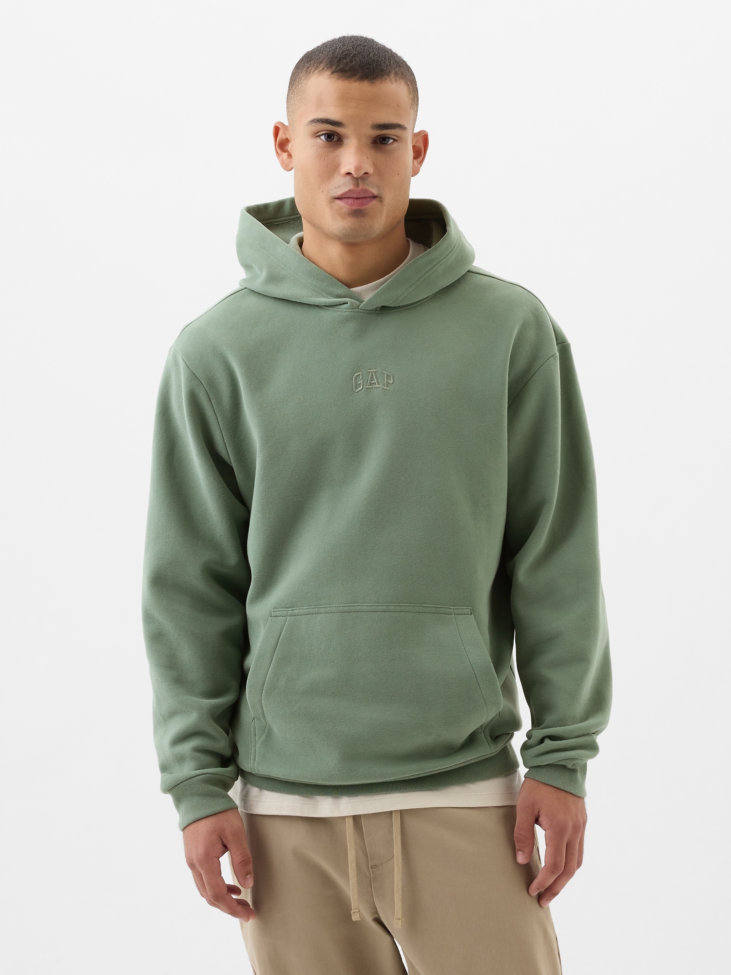 Relaxed Vintage Soft Gap Logo Hoodie