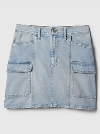 View large product image 6 of 7. Denim Mini Skirt