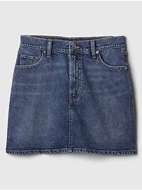 View large product image 3 of 7. Denim Mini Skirt