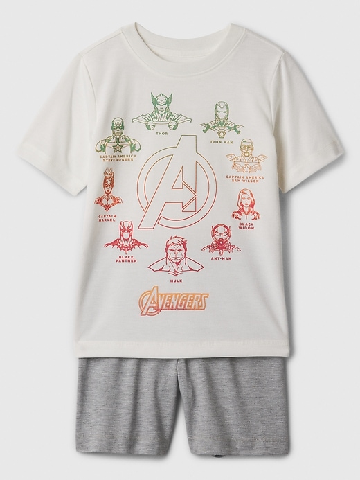 View large product image 1 of 1. GapKids &#124 Marvel Avengers 100% Recycled PJ Set