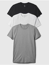 Image number 1 showing, Crewneck T-Shirt (3-Pack)