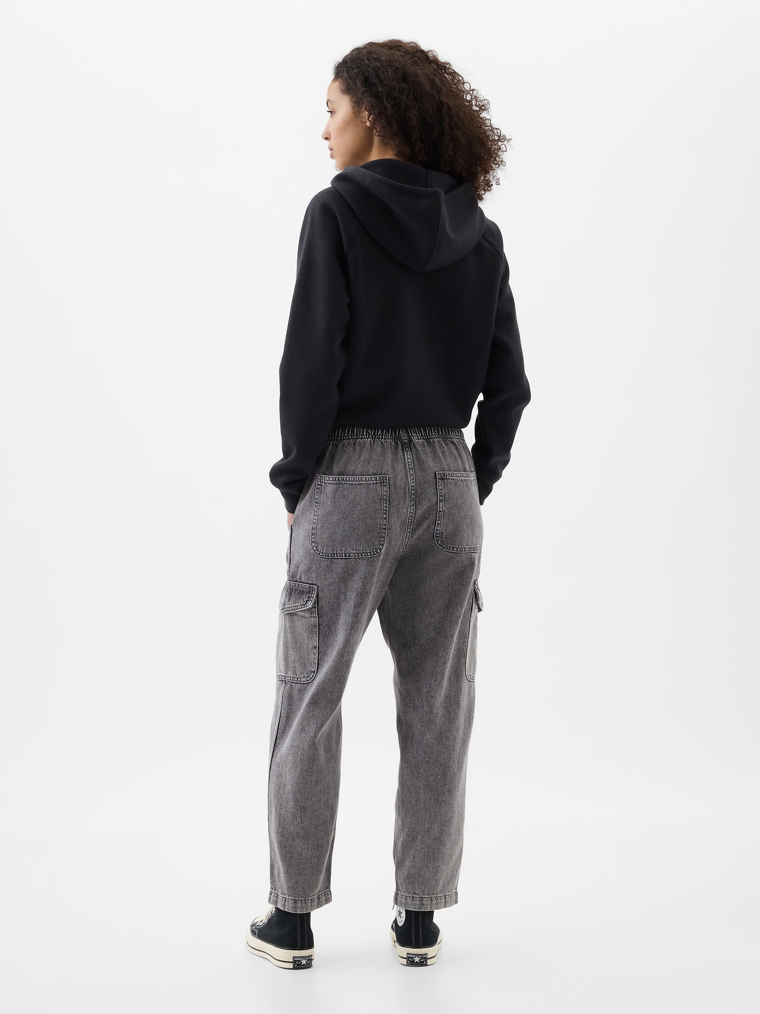 Mid Rise Easy Cargo Jeans Gap Factory