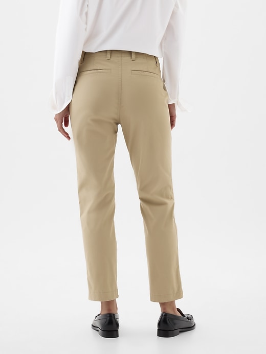 Image number 4 showing, Mid Rise Downtown Khakis