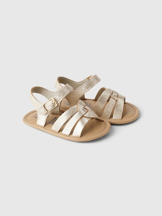 Image number 2 showing, Baby Strappy Buckle Sandals