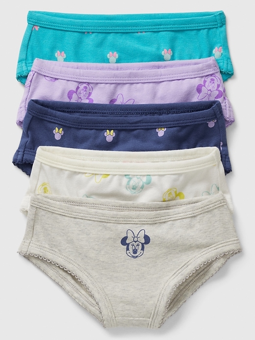 Image number 1 showing, babyGap &#124 Minnie Mouse Bikini Briefs (5-Pack)