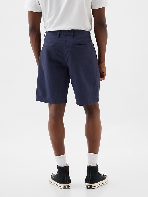 Image number 4 showing, 9" Essential Khaki Shorts