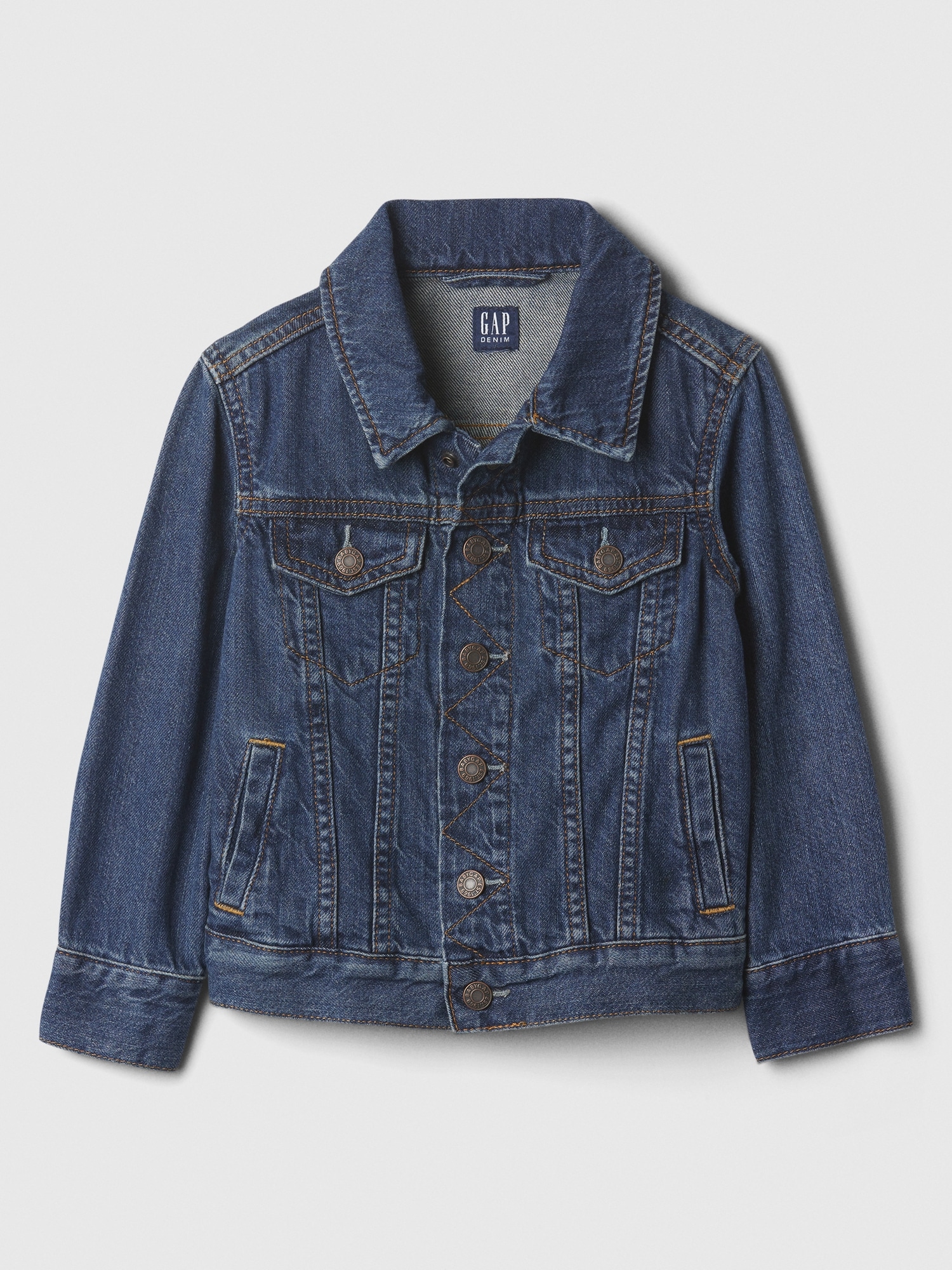 Denim Jacket Size 7 Youth Boys Seventy Seven Kids Used Blue Jean Coat | eBay-atpcosmetics.com.vn
