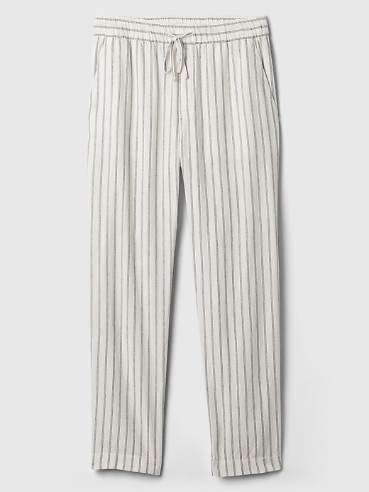 Image number 7 showing, Mid Rise Easy Linen-Blend Pants
